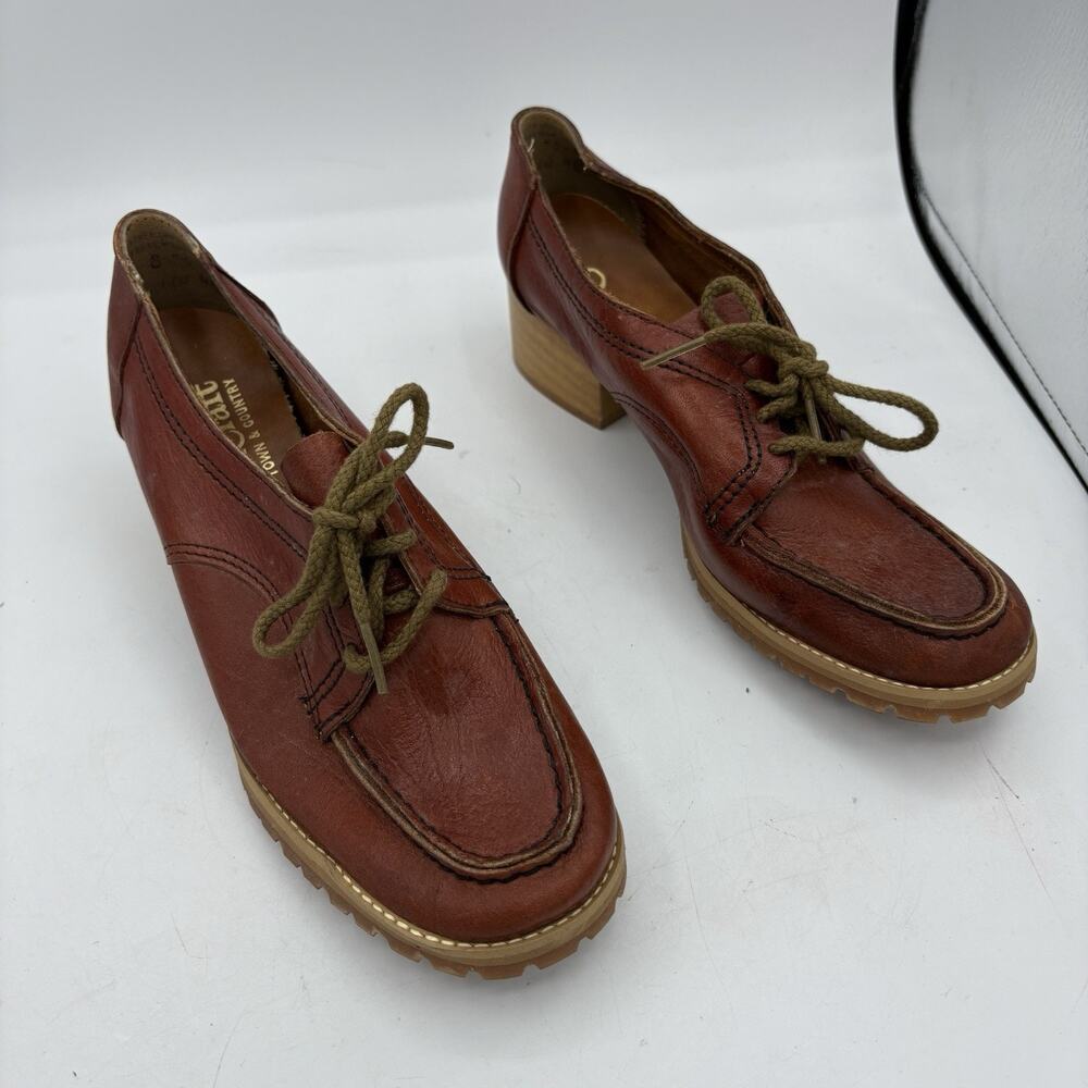 QuailCraft Loafers Womens Size 7‎ B Dress Block Heel